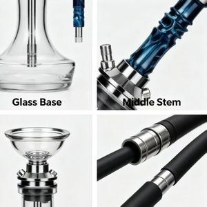 Cachimba Moderna con Diseño Ecológico y Duradero para Bares y KTVs - Product Image 5