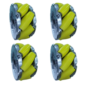 Rueda de <span class=keywords><strong>Mecanum</strong></span> Industrial de servicio pesado Nuevo usado para <span class=keywords><strong>AGV</strong></span> Construcción Granja Venta al por menor Industrias de restaurantes Hecho de aluminio de poliuretano - Product Image 4