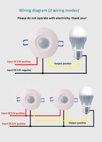 Xiaomi — capteurs de mouvement pir intelligents, interrupteur de porte, lumière led, pour projet d'hôtel, capteur automatique
