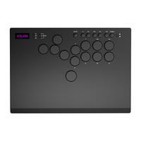Manette d'arcade sans levier AOLION AL-P5366T en alliage d'aluminium avec interrupteurs Kailh Speed SOCD multiplateforme PS5 PC Switch Steam