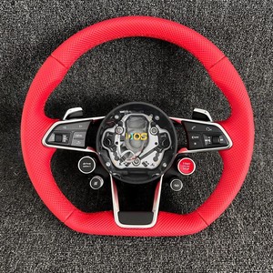 <span class=keywords><strong>Volant</strong></span> en fibre <span class=keywords><strong>de</strong></span> carbone forgé style <span class=keywords><strong>F1</strong></span> pour Audi RS4 A4 B8.5 TT 8J S8 D4 S4 RS3 8V A6 C6 MK1 - Product Image 6