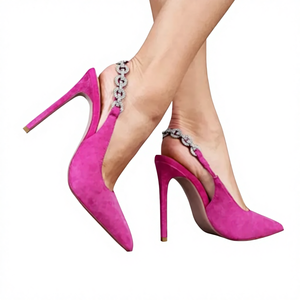 <span class=keywords><strong>Scarpe</strong></span> <span class=keywords><strong>Eleganti</strong></span> da Donna su Misura con Tacco a Spillo, Punta Affusolata, Rosa e <span class=keywords><strong>Blu</strong></span>, <span class=keywords><strong>Scarpe</strong></span> Firmate per l'Estate - Product Image 1