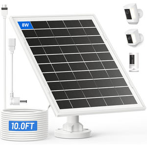 Panel Solar Monocristalino de 8W, Cámara de Seguridad Impermeable IP65, Timbre Inteligente, Alimentación por Red, Uso en Exteriores, Garantía de 12 Meses - Product Image 1
