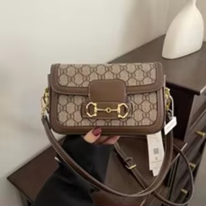Trendy High Quality PU Leather <b>Small</b> Ladies Shoulder Bag Chain Bag Crossbody Bag <b>Handbag</b> - Product Image 4