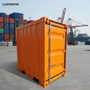 Conteneurs de stockage et d'expédition mini portables sur mesure de 4 à 10 pieds, certifiés ISO9001, marque JUNYANG, en acier Corten durable - Product Image 1
