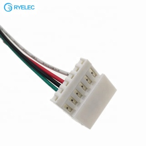 ขั้วต่อ MTA-100 3-640441-6 แบบ IDC มุม 90 องศา ระยะห่างขา 2.54 มม. 6 พิน สีขาว พร้อมสายไฟ 3-640441-6 ขนาด 24awg - Product Image 1