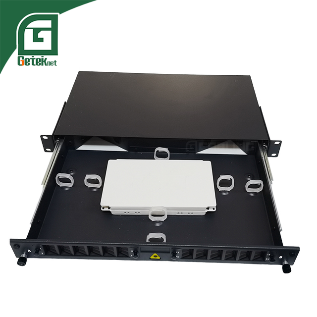 GETEKnet OEM 12 144 Core 4U Rack Mount Fiber Optic Corning LC Duplex Splitter ODF Optical Desteibution Distribution Frame RACK