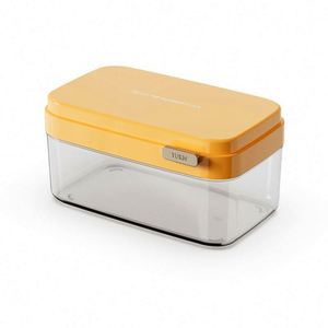 ถาดน้ำแข็งแบบใหม่ ถอดง่าย ซ้อนกันได้  แบบพลาสติก 2 ช่อง - Product Image 1