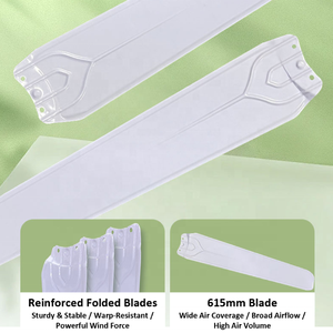 <span class=keywords><strong>พัดลม</strong></span>เพดานไฟฟ้าดีไซน์ทันสมัยขนาด 56 นิ้ว แข็งแรงทนทาน พร้อมมอเตอร์ AC 3 ใบพัด เงียบสงบ เหมาะสำหรับห้องนั่งเล่น - Product Image 4