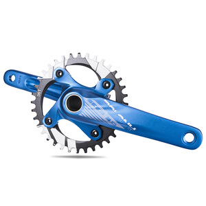 Juego de Bielas Integradas Huecas para Bicicleta de Montaña Bolany, Platos de Aleación de Aluminio 34/36T, Plato Único - Product Image 2