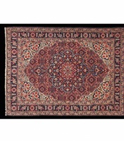 Moderner Handgeknüpfter Wollteppich Rutschfest Umweltfreundliche Latex-Rückseite Tabriz-Inspiriertes Blumenmedaillon-Design für Zuhause und Picknick