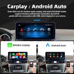 Reproductor de Radio GPS para coche <span class=keywords><strong>Android</strong></span> WIFI SIM pantalla táctil Multimedia Carplay para Mercedes <span class=keywords><strong>ML</strong></span> W166 GL X166 2013-2015 - Product Image 2