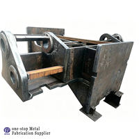Cadres en acier allié sur mesure usinés CNC, composants métalliques soudés de grande taille, service de fabrication ODM pour équipements industriels
