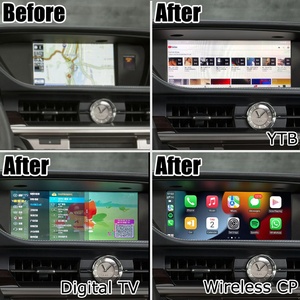 Pantalla Android CP AA de 10,25 pulgadas para Lexus ES ES350 ES300h ES250 2013-2017 con navegación GPS inalámbrica Auto de Lsailt - Product Image 3