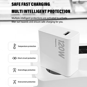 Cargador de Pared GaN PD USB Tipo <span class=keywords><strong>C</strong></span> de <span class=keywords><strong>33</strong></span> W, 67 W, 120 W con Enchufe EU de Carga Rápida para iPhone, Xiaomi, Samsung, Android y Otros Accesorios Móviles - Product Image 2