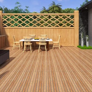 Piastrelle in Ceramica Effetto Legno Moderno 600x1200 Serie Colore Legno Chiaro Spessore 10mm <span class=keywords><strong>per</strong></span> Installazione su Tutta la Superficie Soggiorno Esterno Bagno - Product Image 2