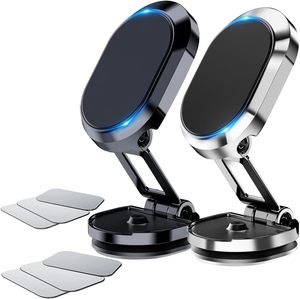 Gấp từ không thấm nước xe người giữ điện thoại có thể điều chỉnh chiều cao hiển thị nhiệt độ tương thích cho cho cho xe Bảng điều khiển - Product Image 1