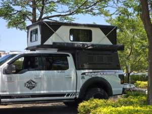 Tentes <span class=keywords><strong>de</strong></span> camping pour pick-up faciles à installer, camping-cars coulissants, auvent rigide, 2-3 personnes, pour le camping en plein air - Product Image 3