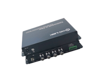 Convertisseur vidéo coaxial BNC à fibre optique 4 canaux HD CVI/AHD/TVI 720P 960P 1080p