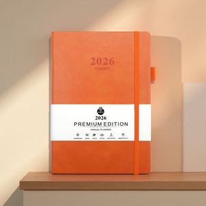 Ensemble cadeau de stylo et carnet d'affaires personnalisé de luxe, couverture rigide en cuir PU avec reliure cousue de luxe, logo personnalisé, papeterie - Product Image 3