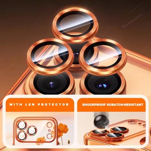 Per <span class=keywords><strong>iPhone</strong></span> 17 Pro Max Case di lusso morbido elettrolitico magnetico 17 aria 16 Pro 15 Pro 14 <span class=keywords><strong>13</strong></span> 12 11 obiettivo della <span class=keywords><strong>fotocamera</strong></span> proteggere la copertura del telefono - Product Image 4