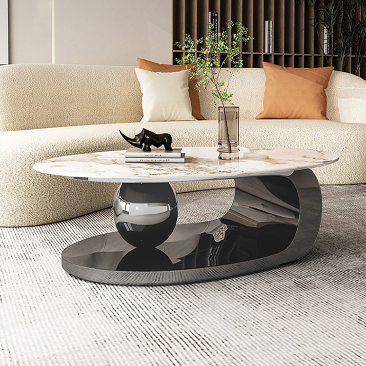 Juego de mesa de centro de estilo nórdico, mesa de té moderna de estilo árabe pulido, color dorado, nuevo diseño de alta moda