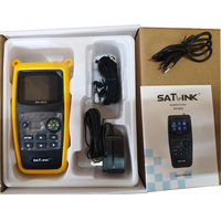 Satlink WS-6933 Satelliten-TV-Empfänger Handheld 2.1-Zoll-LCD-Display DVB-S2 Digital Satellite Finder Meter Signal Tracker Locator