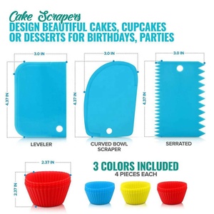 Kit de Decoración de Pasteles Multifuncional de 106 Piezas, Juego de Soporte Giratorio para Pasteles, Tubo de Repostería, Herramienta para Fondant, Suministros de Repostería para Cocina - Product Image 5