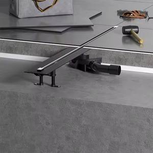 Desagüe de Piso Cortable a Medida Antiolor de 1200mm, Desagüe Lineal para Ducha de Acero Inoxidable 304 y ABS con Base Giratoria con Sello de Agua - Product Image 4