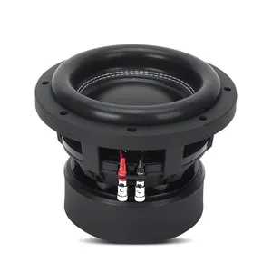 Subwoofer passivo profissional de 10 polegadas com bobina de voz dupla, alto-falante de áudio para carro de 1800 Watts a 8 a 10 polegadas, frequência projetada de 38 hertz