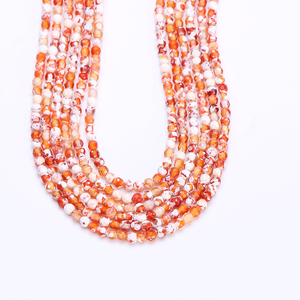 Cuentas Naturales para Bisutería, Piedras Sueltas de Corte Brillante de 1.5mm - Ojo de Gato, Rubí, Jade Blanco/Rosa/Naranja, Piedras Pulimentadas de 8mm - Product Image 6