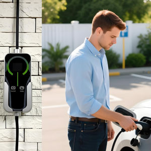 Nuevo Cargador Portátil para Vehículos Eléctricos de 32A con Adaptador Tipo 1, Caja Inteligente Impermeable IP66 para Gestión de Aplicaciones WiFi y Personalización - Product Image 1