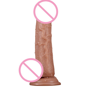 Dildo <span class=keywords><strong>in</strong></span> Silicone Economico da 20cm 8 <span class=keywords><strong>Pollici</strong></span>, Giocattolo Realistico Morbido con Ventosa per Donne, Silicone Naturale - Product Image 4