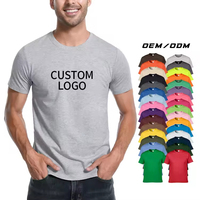T-Shirt Unisex Personalizzabile all'Ingrosso, Stampa Serigrafica o Digitale DTF, Logo Personalizzato, 100% Cotone, Magliette per Uomo