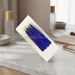 Pinzas de Precisión para Cejas, para Dar Forma y Estilizar las Cejas con Precisión, Herramienta Profesional de Depilación de Cejas, Acero Inoxidable, Belleza - Product Image 4