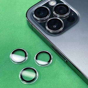 Protezione dello schermo dell'obiettivo della fotocamera trasparente individuale all'ingrosso per <span class=keywords><strong>Iphone</strong></span> 11 12 <span class=keywords><strong>13</strong></span> 14 - Product Image 2