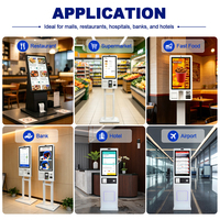 Kiosque de commande client tactile capacitif 32 pouces à prix d'usine pour restaurant