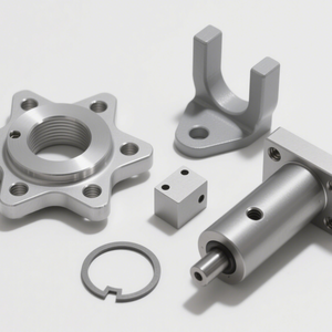 Quá trình quay cho các bộ phận phay CNC chính xác bằng thép không gỉ và nhôm được sản xuất tại một nhà máy Trung Quốc - Product Image 3