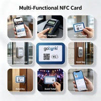 Étiquette NFC SUN/SDM Tag 424 DNA, autocollant personnalisé avec logo