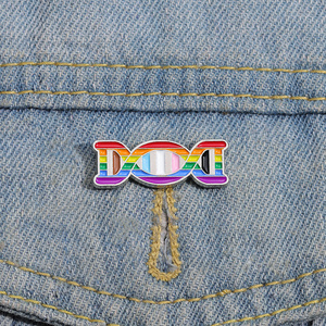 Broches en métal LGBT Rainbow Enamel Pins Cartoon Cute Animal Broches Backpack Accessories Lapel Badge Jewelry Gift for Friends Wholesale - Product Image 1