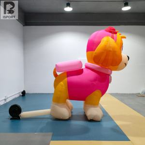 3m 높이의 팽창식 포우 마스코트 패트롤 인형 캐릭터 만화 마샬 강아지 마스코트 의상 (성인용) - Product Image 6