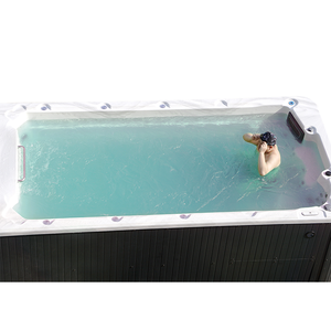 Spa de natación al aire libre con masaje de hidromasaje y flujo de chorro ajustable - Product Image 4