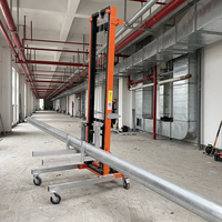 Nouvel élévateur de chantier galvanisé à moteur électrique avec une capacité de 400 kg, élévateur de conduit coupe-feu à haute efficacité