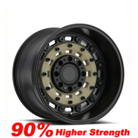 Rines de Aleación Forjada Personalizables de 20x10 / 17x9 Pulgadas, Rines de Aluminio para Todoterreno, SUV y Camionetas, para Toyota Tacoma Tundra