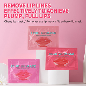 Masque Crème Lèvres Bio en Gros à l'Acide Hyaluronique Nourrissant Hydratant Repulpant au Collagène Parfum Fraise Format Voyage - Product Image 3