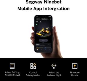 Segway <span class=keywords><strong>Ninebot</strong></span> High-Speed 4800W 432Wh 10-20Ah Capacité de la batterie Karts électriques pour adultes Vente directe d'usine - Product Image 4