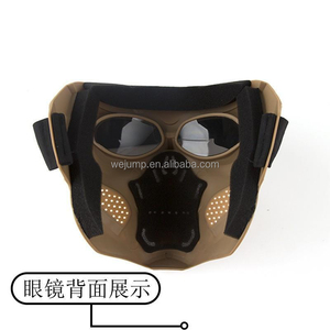 Masque de protection facial complet Wejump Factory, réglable, coupe-vent, anti-poussière, protection UV, pour la course à pied, le messagerie, les activités de plein air - Product Image 6