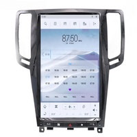 Radio de Coche Android de 13.6 Pulgadas para Infiniti G37 G35 G25 G37S 2007-2013, Reproductor Multimedia Estilo Tesla con Carplay Inalámbrico y 4G