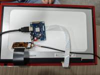 Écran tactile YZY 15,6 pouces 1920x1080 avec carte de commande compatible Raspberry Pi Android Windows