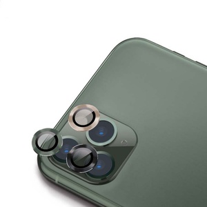 ตัวป้องกันเลนส์กล้องโลหะอะลูมิเนียมขายดี แหวนเลนส์กล้องโลหะกระจก สำหรับ iPhone 11 12 13 Mini Pro Max 14 - Product Image 6
